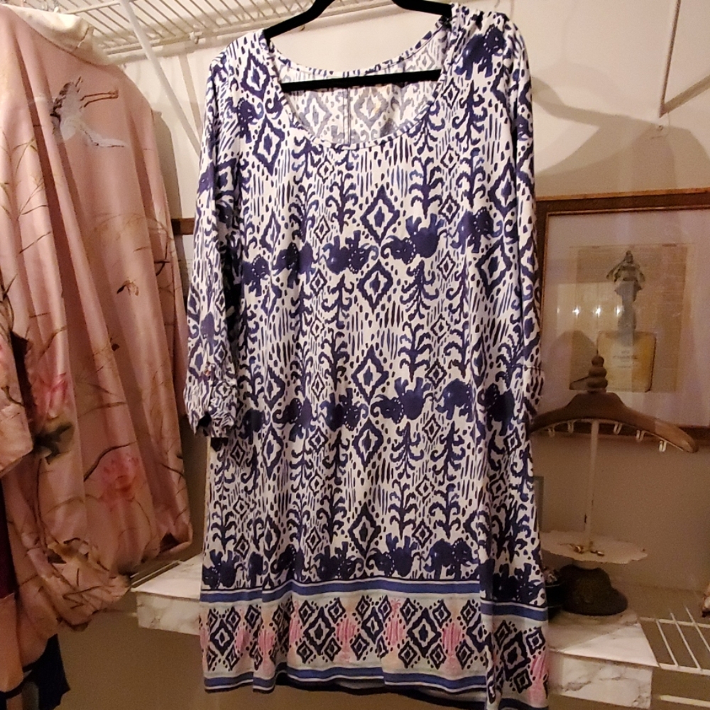 Lilly Pulitzer Cotton Jersey Dress XL